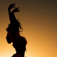 Belly dance на закате